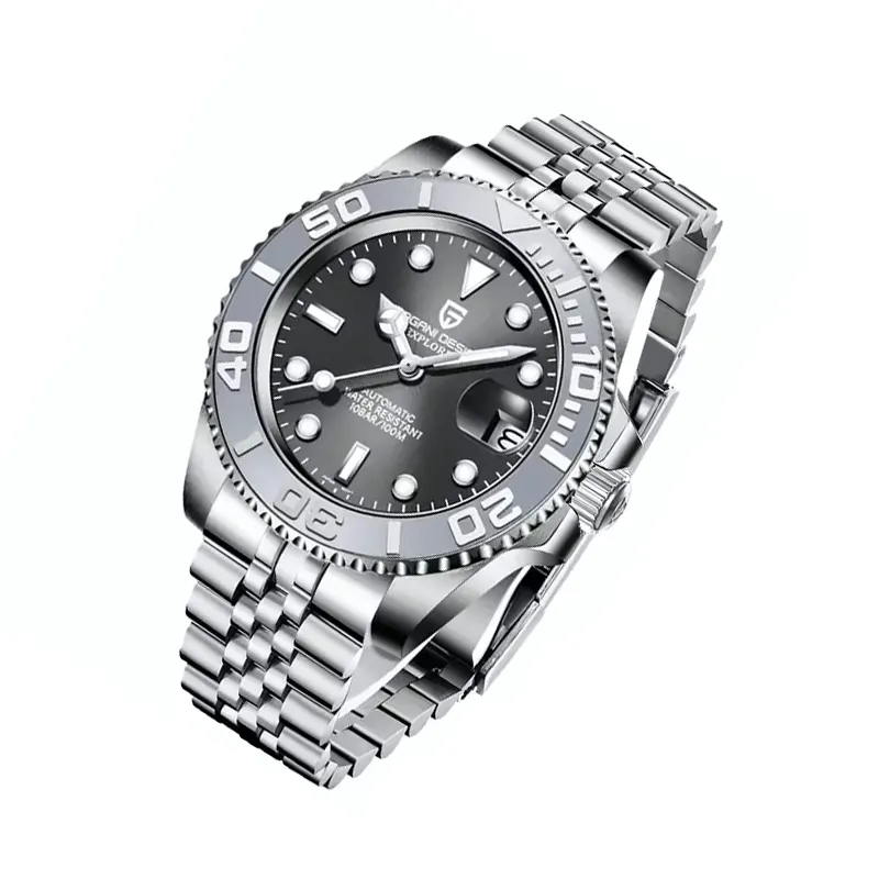 Pagani Design Yachtmaster Gray Dial Jubli Men's Watch- PD-1651